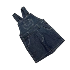 Wikids Farmer Hatású Kantáros Nadrág - Sötét Kék 62/68 - Kiárusítás babanadrág