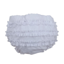 Wikids fodros bugyi - Fehér 50/56 babanadrág