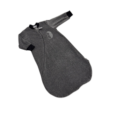 Wikids Hosszú Ujjú Plüss Hálózsák - Sötét Szürke Sünis 62/68 hálózsák, pizsama