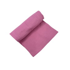 Wikids Nyári Dupla Géz Babatakaró 70x90 cm - Málna babaágynemű, babapléd