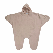 Wikids Nyári Duplagéz Babacsillag 62/68 - Bézs babakabát, overál, bundazsák