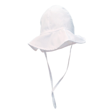 Wikids Nyári kalap fehér - 44 babasapka, sál