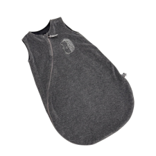 Wikids Ujjatlan 2 Rétegű Plüss Hálózsák - Sötét Szürke Süni 62/68 hálózsák, pizsama