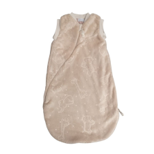 Wikids wellsoft két rétegű hálózsák - Anyagában állatmintás - Bézs 62/68 hálózsák, pizsama