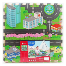 Wiky Habszivacs puzzle Város 60x60cm / 4db játszószőnyeg