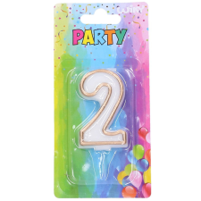 Wiky Tortagyertya Arany szám.2 party kellék