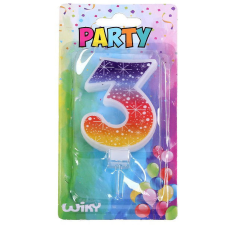 Wiky Tortagyertya csillagok szám : 3 party kellék