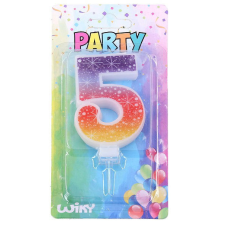 Wiky Tortagyertya csillagok szám : 5 party kellék