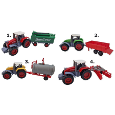 Wiky Traktor pótkocsival 14cm autópálya és játékautó