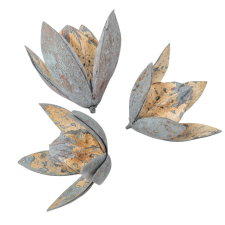  Wild lily falfestékes szürke 9db-os csomag dekorációs kellék