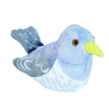  Wild Republic kakukk plüss játék, hanggal, 15 cm, szürke plüssfigura