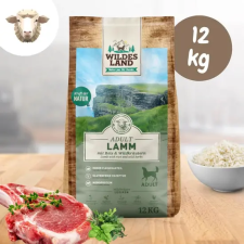 Wildes Land - Száraztáp báránnyal és rizzsel kutyáknak - 12 kg kutyaeledel