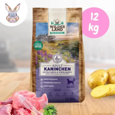 Wildes Land - Száraztáp nyúlhússal és burgonyával kutyáknak - 12 kg kutyaeledel