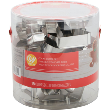 Wilton kiszúró szett, Karácsony, 18 db sütés és főzés