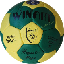 WINART Kézilabda WINART Magnetic Magic Zöld/Sárga 3-mas méret kézilabda