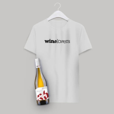 Winelovers póló & bor előjegyzés - Férfi M fehér