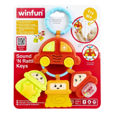 Winfun csörgő autó 3 kulccsal csörgő