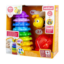 Winfun - Építs és tanulj a méhecsével és virágokkal - 0650 készségfejlesztő