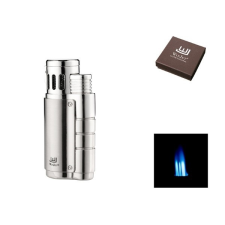 WinJet Escape tripla szúrólángos szivargyújtó - beépített szivarfúróval - króm öngyújtó