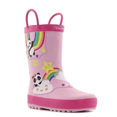  Wink - Aqqo - Happy Rainbow rózsaszín baba gumicsizma Méret:26