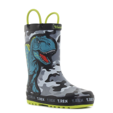 Wink - Aqqo - Trex fekete baba gumicsizma Méret:26