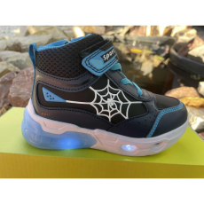 Wink Világítós átmeneti pókhálós kisfiú cipő