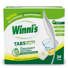 Winnis mosogatógép tabletta 24db citrom tisztító- és takarítószer, higiénia
