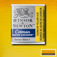 Winsor&Newton Cotman 1/2 szilkés akvarellfesték - 109, cadmium yellow hue akvarell