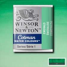 Winsor&Newton Cotman 1/2 szilkés akvarellfesték - 235, emerald akvarell
