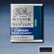 Winsor&Newton Cotman 1/2 szilkés akvarellfesték - 322, indigo akvarell