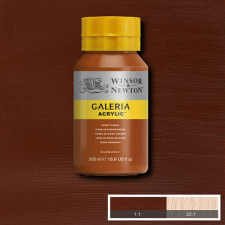 Winsor&Newton Galeria akrilfesték, 500 ml - 074, burnt sienna akrilfesték