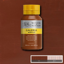 Winsor&Newton Galeria akrilfesték, 500 ml - 077, burnt sienna opaque akrilfesték