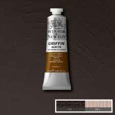 Winsor&Newton Griffin alkyd olajfesték, 37 ml - 076, burnt umber hobbifesték