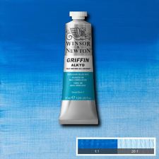 Winsor&Newton Griffin alkyd olajfesték, 37 ml - 139, cerulean blue hue hobbifesték