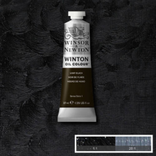 Winsor&Newton Winton olajfesték, 37 ml - 337, lamp black hobbifesték