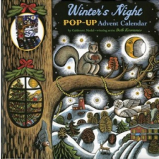 Winter's Night Pop-Up Advent Calendar – Beth Krommes naptár, kalendárium