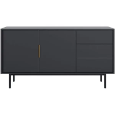 WIP MEB Viva fiókos, VI02 2D3S 154, fekete bútor