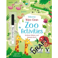 Wipe-Clean Zoo Activities – KIRSTEEN ROBSON idegen nyelvű könyv