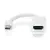 WIRETEK Mini DisplayPort HDMI Átalakító Fehér 15cm VE719