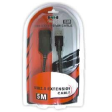 WIRETEK USB 2.0 Extender kábel 5m (VE368) (VE368) kábel és adapter
