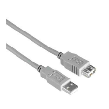 WIRETEK - USB A-A M/F - WUCBE-5 kábel és adapter
