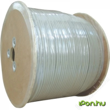 WIRETEK UTP Összekötő Szürke 305m CAT6/305 kábel és adapter