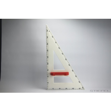 Wissner Táblai háromszögvonalzó, 60°, 50 cm, mágneses vonalzó