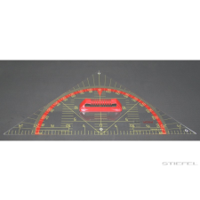 Wissner Táblai szögmérős háromszögvonalzó, 45°, 60 cm vonalzó