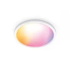 WiZ SuperSlim intelligens RGB LED mennyezeti lámpa 32W fehér világítás