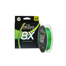 Wizard 8X FONOTT ZSINÓR LIME GREEN 0,12 MM 7,43KG 135M horog