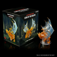 Wizk!ds D&D Icons of the Realms Adult Topaz Dragon prémium figura játékfigura