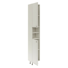 WM-Meble Lucia Fürdőszobai magasszekrény MDF előlappal, védőbevonattal Fehér fürdőszoba bútor