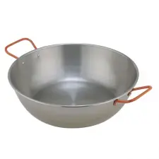  Wok serpenyő Paella, polírozott 45cm 53375 edény