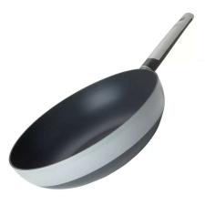  Wok serpenyő Tasty 678535, 28 cm, Indukciós, Alumínium, Tapadásmentes bevonat, Szürke edény